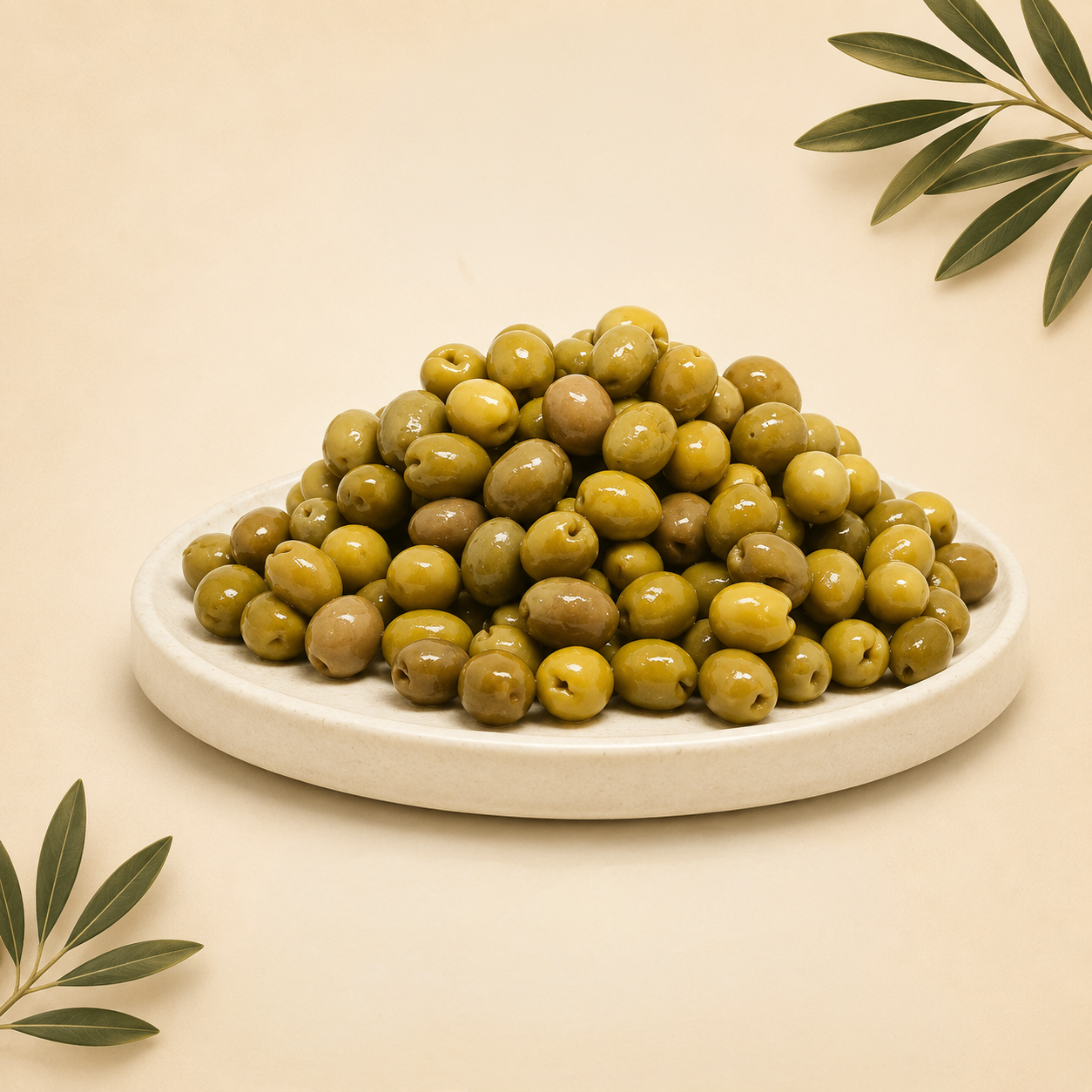 Syrian Salkini Green Olive 1 Pund