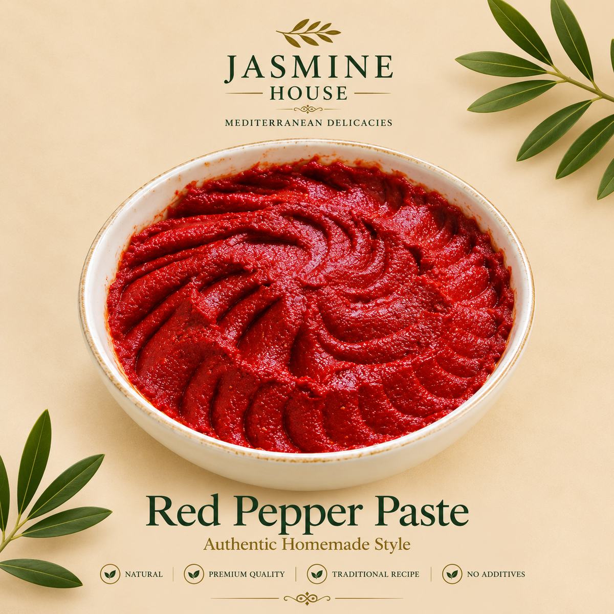 Traditional Sun-Dried Red Pepper Paste