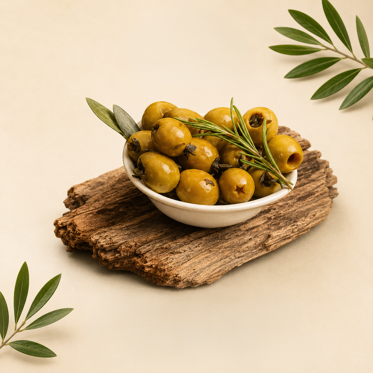 Green Olive Stuffed Thyme 1 POUND