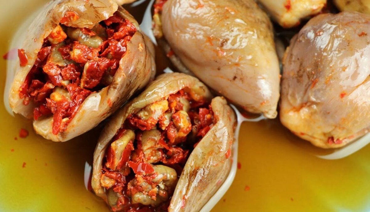 Hand Made Stuffed Eggplant- 1 pound