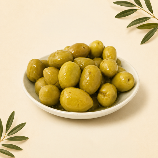 Syrian Green Jumbo Olive 1 L.B